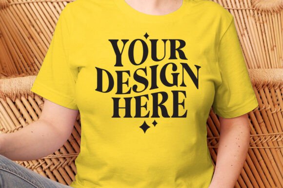 Bella Canvas 3001 Yellow Mockup Review