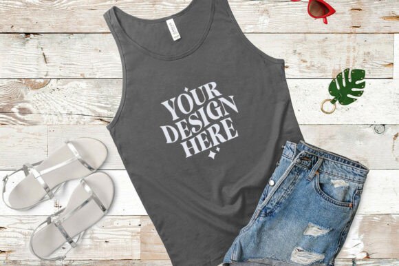 Bella Canvas 8800 Tank Top Mockup Graphics