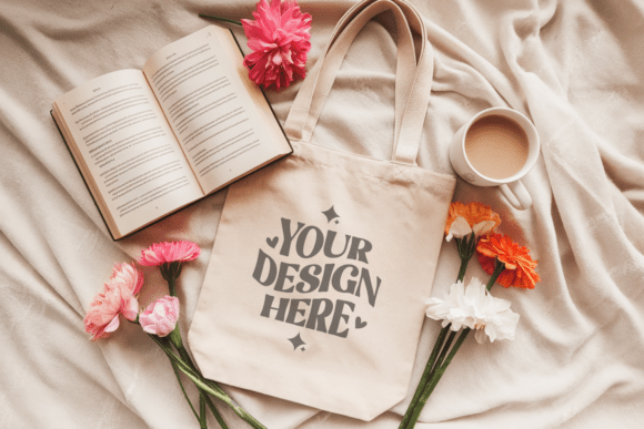 Canvas Tote Bag Mockup for Digital Sellers