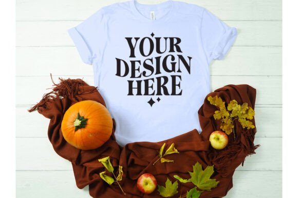 Fall Bella Canvas 3001 Baby Blue Mockup Review