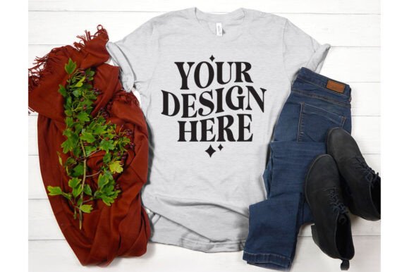 Fall Bella Canvas 3001 Mockup Review