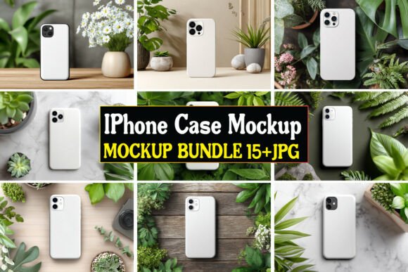 iPhone Case Mockup Bundle 31