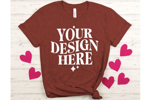 Valentine’s Day BC3001 Mockup 1 for Graphics and Product Mockups