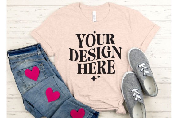 Valentine’s Day BC3001 Mockup 8: A Modern Graphic Asset for Local Branding